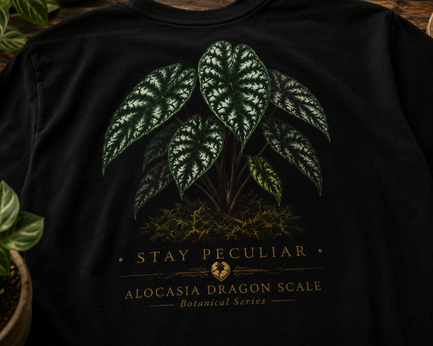 Alocasia Dragon Scale — Graphic Tee