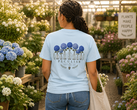Blue Hydrangea — Graphic Tee