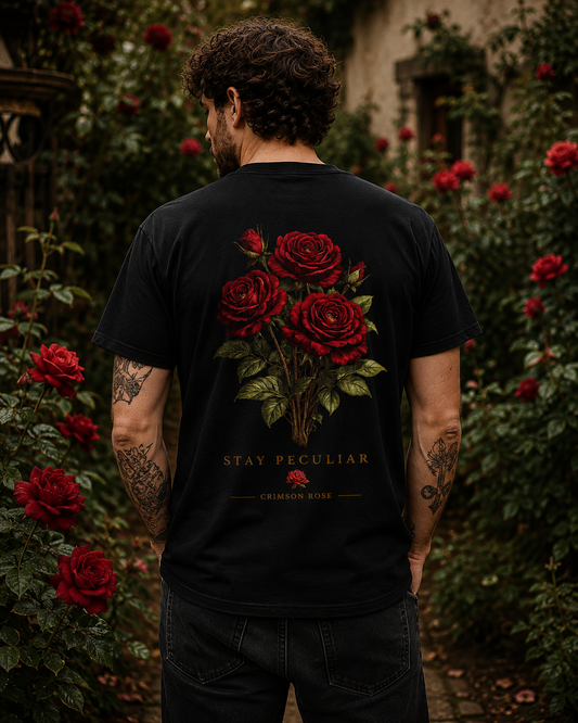 Crimson Rose —  Graphic Tee