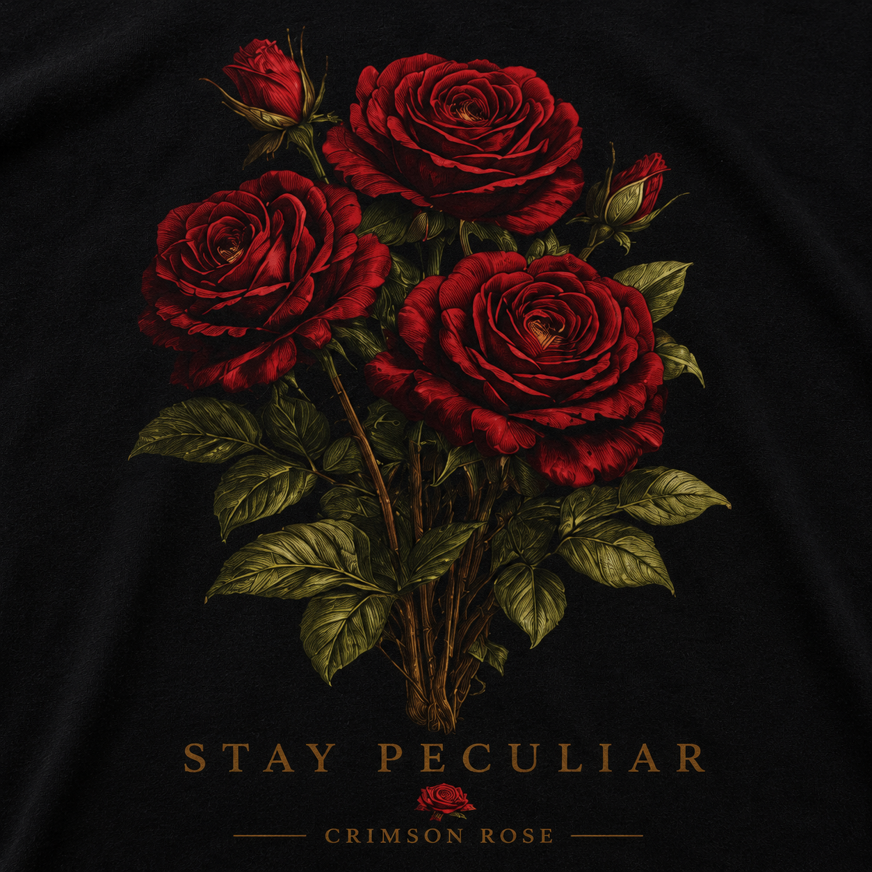 Crimson Rose —  Graphic Tee