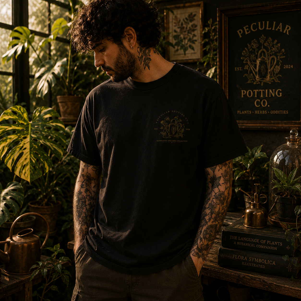 Monstera Aurea Plant — Graphic Tee