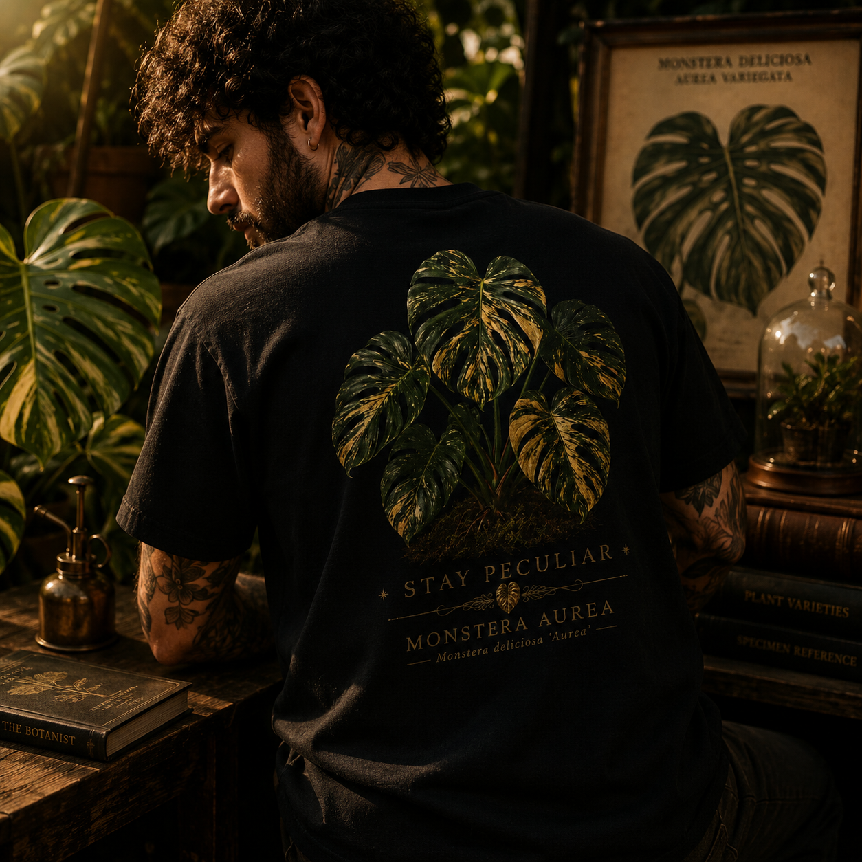 Monstera Aurea Plant — Graphic Tee