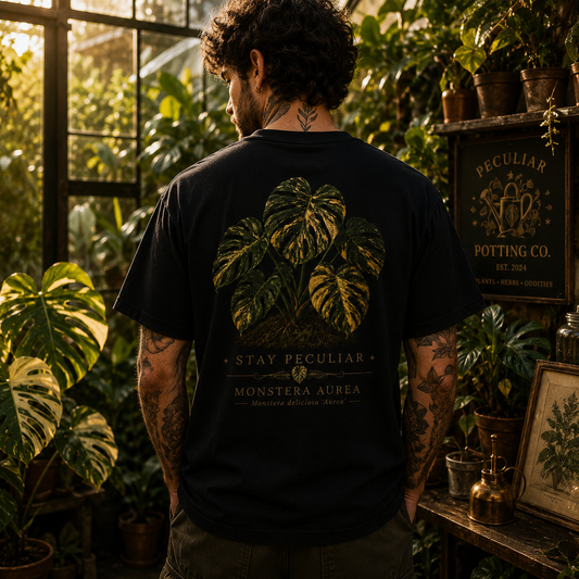 Monstera Aurea Plant — Graphic Tee