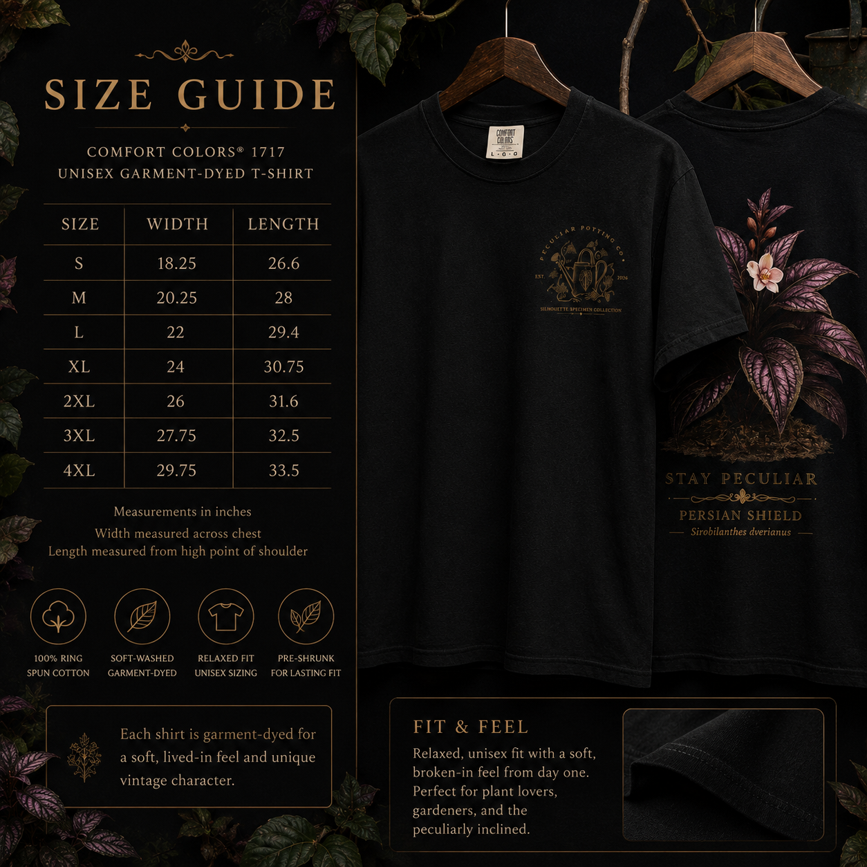 Persian Shield — Graphic Tee