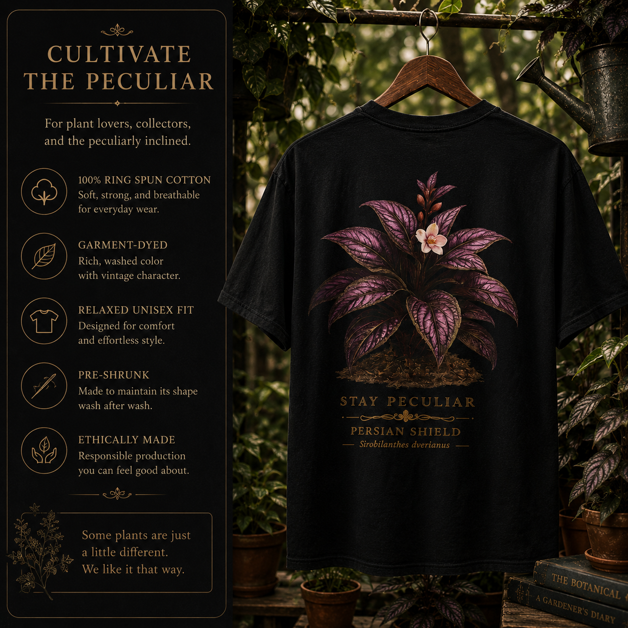 Persian Shield — Graphic Tee