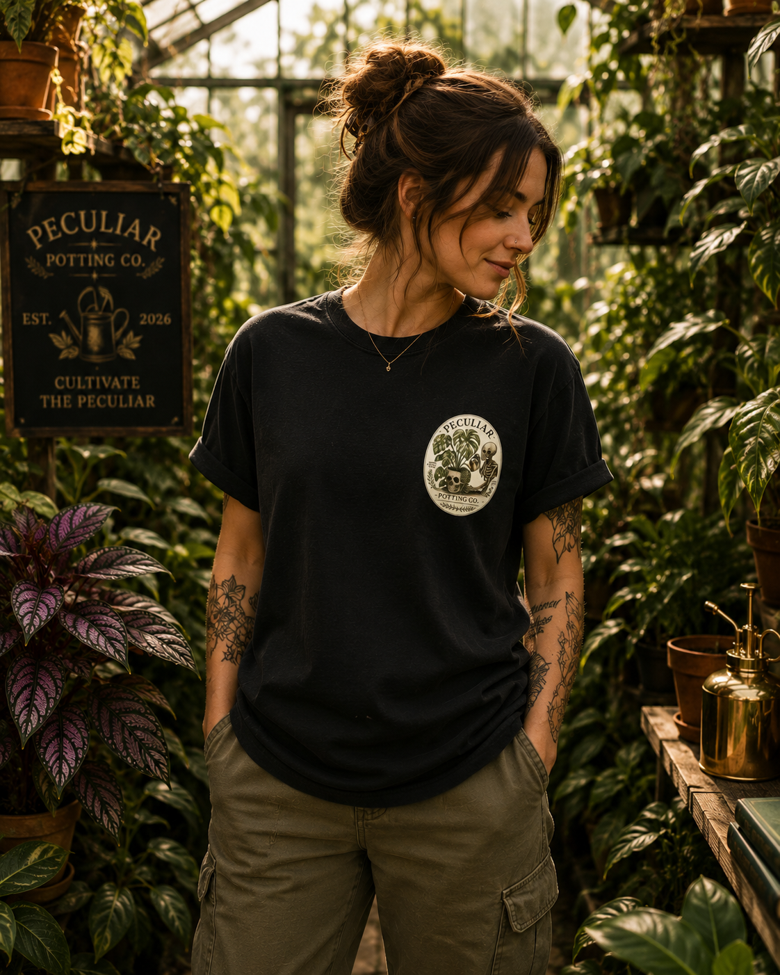 Moonflowers: Open After Hours  — Graphic Tee
