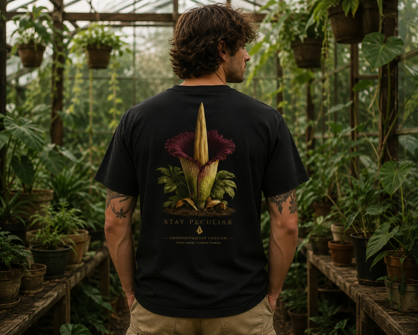 Amorphophallus Titanum (Corpse Flower) — Graphic Tee