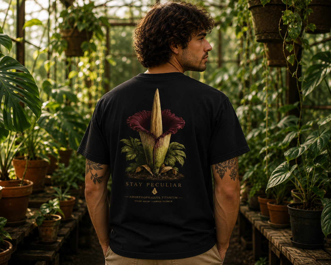 Amorphophallus Titanum (Corpse Flower) — Graphic Tee