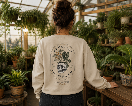 Skull and Aroid — Crewneck